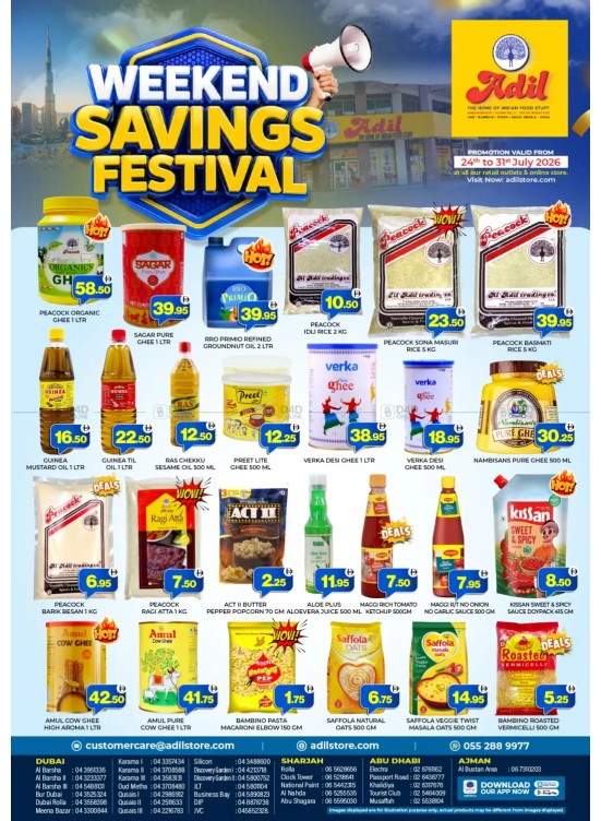 Weekend Savings Festival