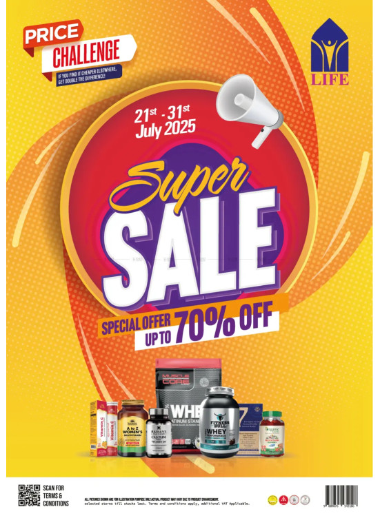 Super Sale Up To 70%