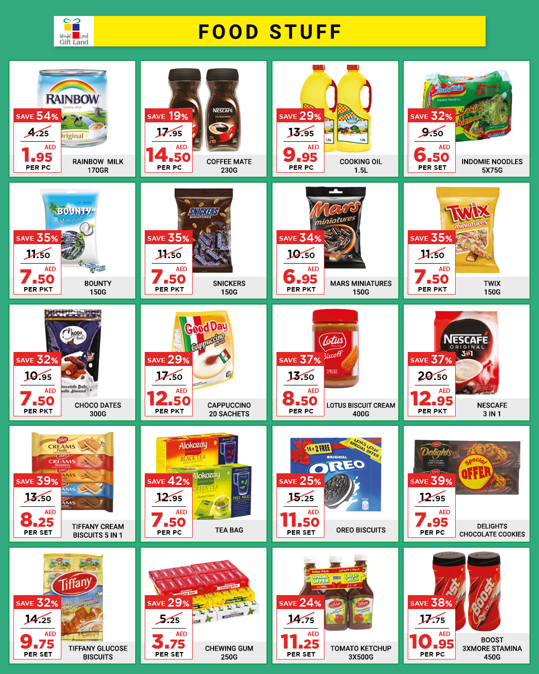 Big Sale from Gift Land until 31st October Gift Land Offers & Promotions