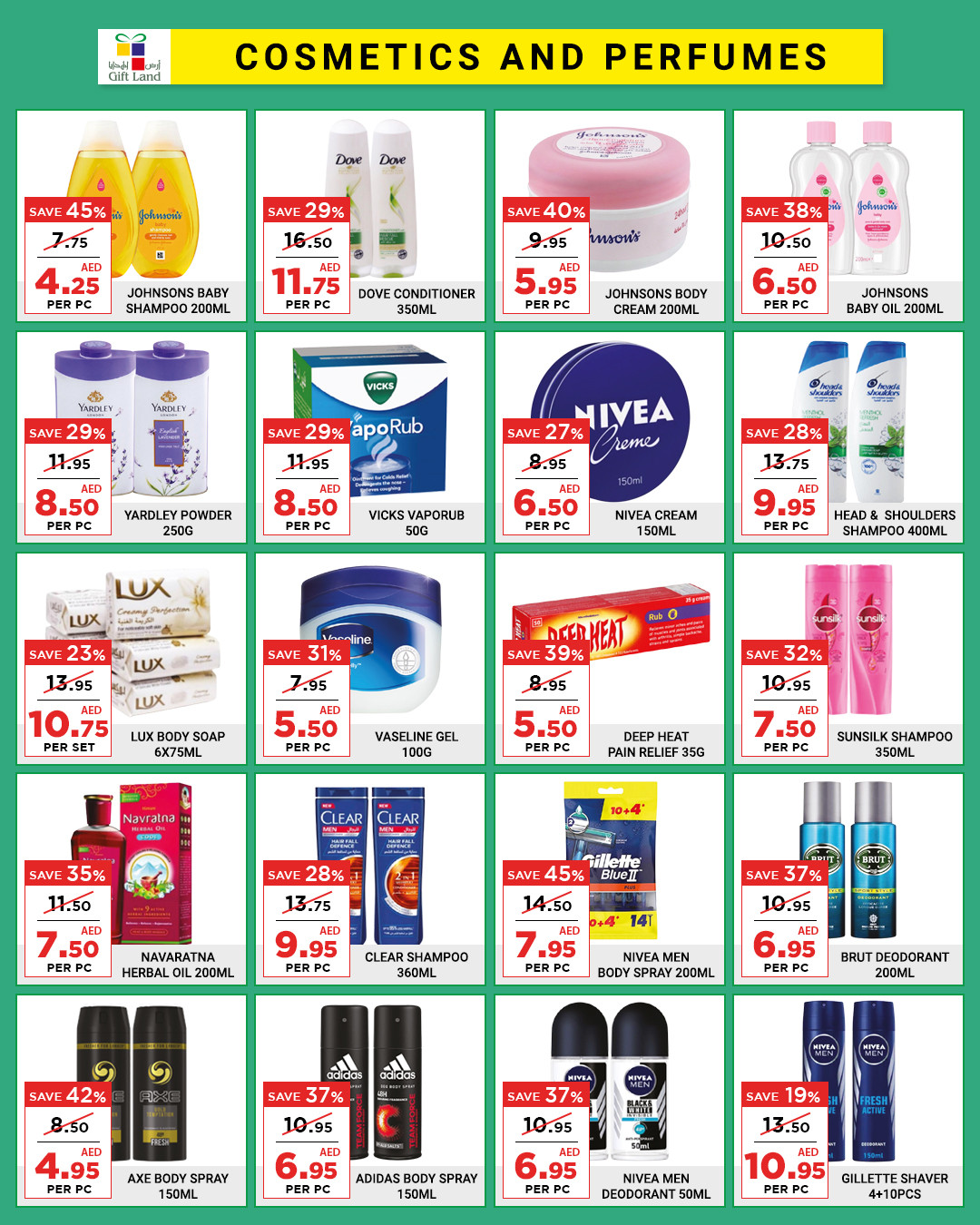 Big Sale from Gift Land until 31st October Gift Land Offers & Promotions