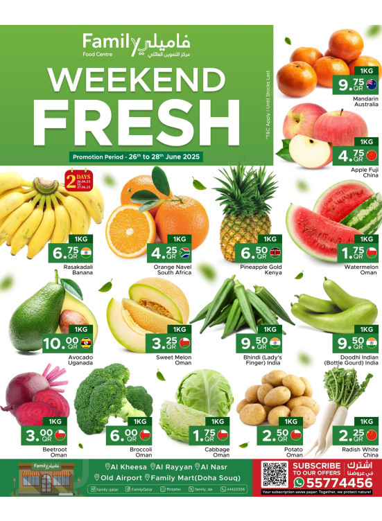 Weekend Fresh Offers