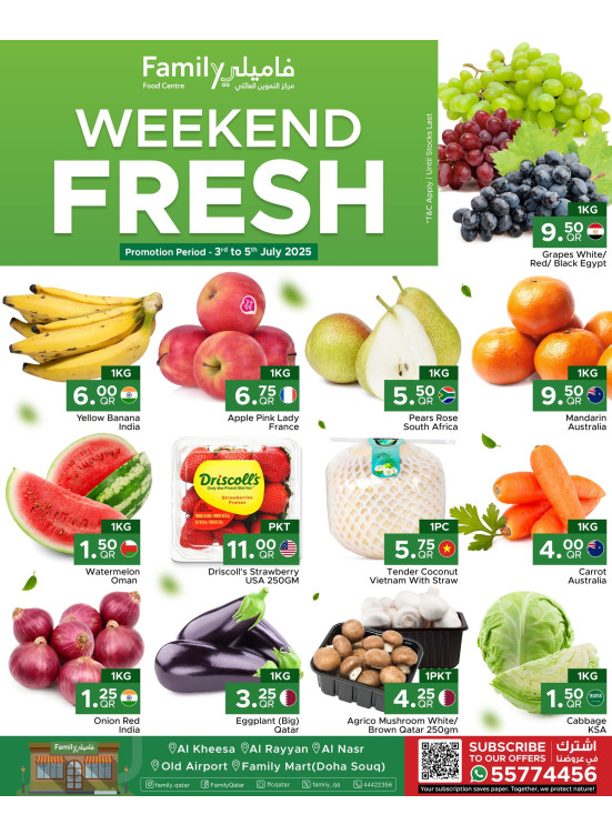 Weekend Fresh Offers