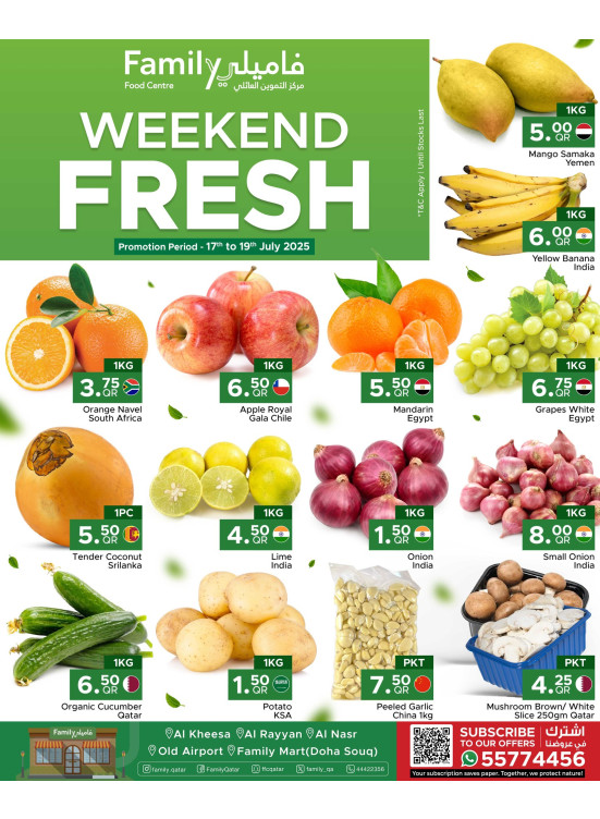 Weekend Fresh Offers