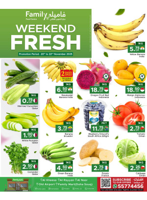 Weekend Fresh Offers