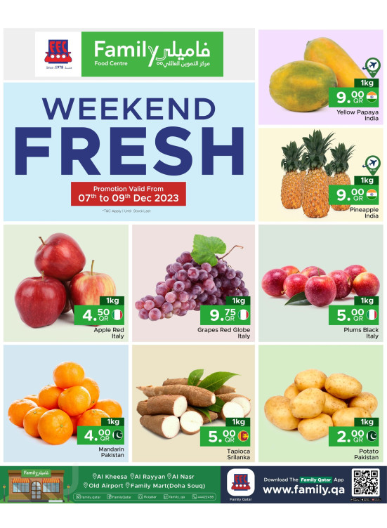 Weekend Fresh Offers