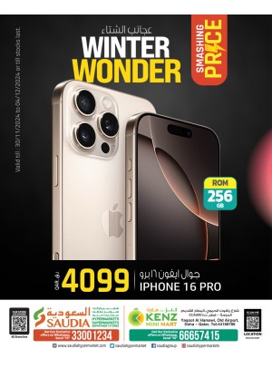 عروض عجائب الشتاء، العدد الثانى