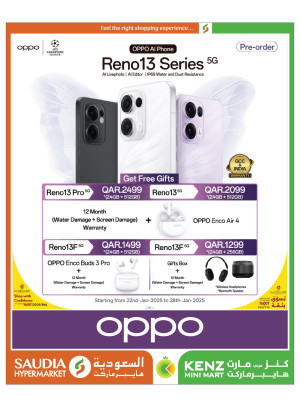 New Arrival - Reno 13 Series