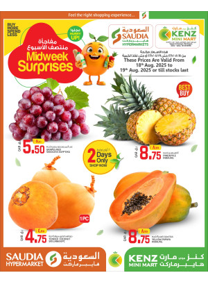 Midweek Surprises Deals