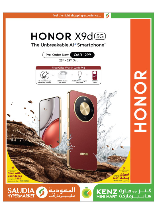Pre Order Now - Honor X9d 5G