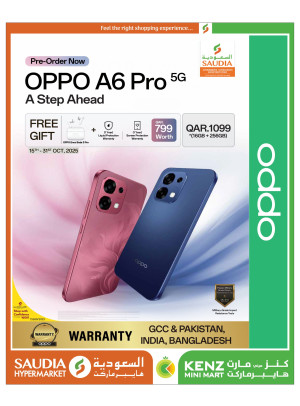 Pre Order Now - OPPO A6 pro 5G