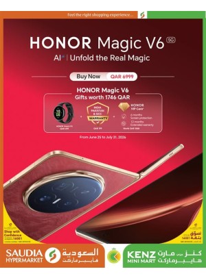Buy Now - Honor Magic V6 5G Smartphone