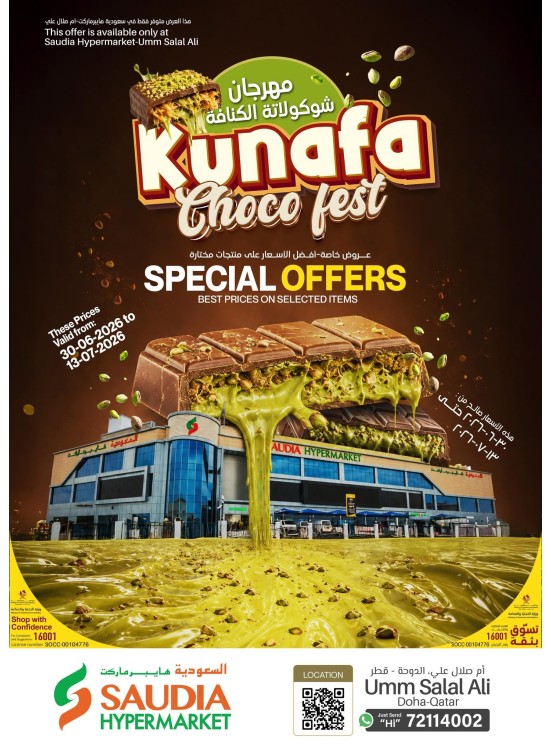 Kunafa Choco Fest