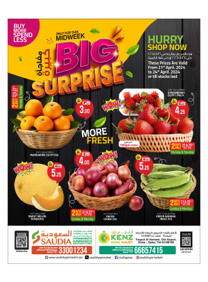 Midweek Big Surprises