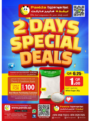 2 Days Special Deals