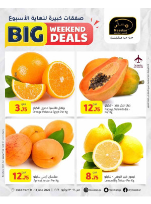 Big Weekend Deals