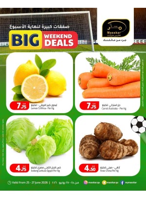 Big Weekend Deals