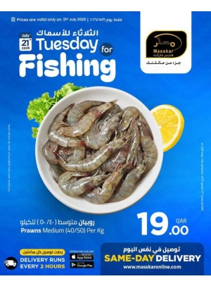 Tuesday for Fishing Deals