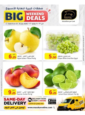 Big Weekend Deals