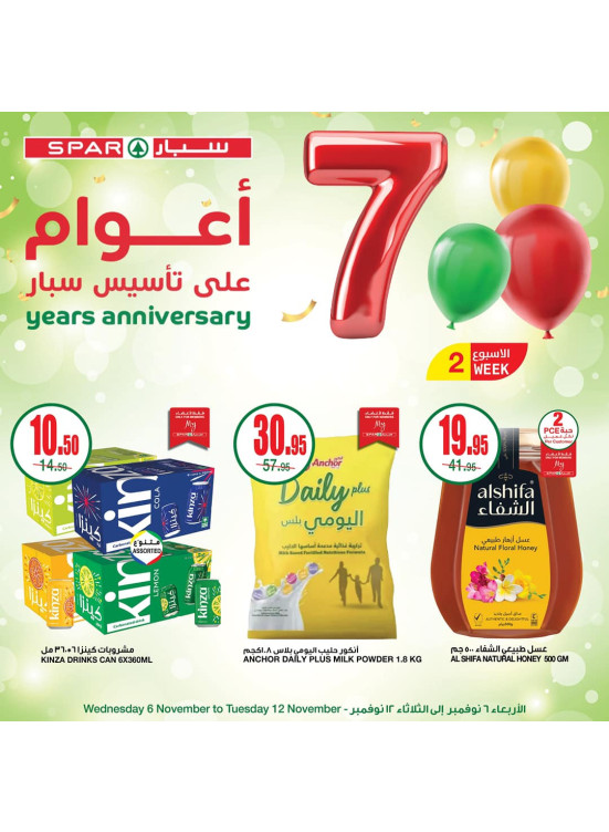 عروض الذكرى السنوية السابعة، العدد الرابع