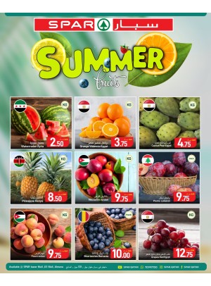 Summer Fruits Deals - Tawar Mall, 03 Mall & Al Mana