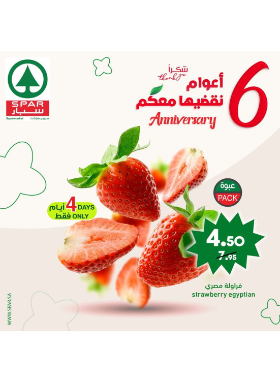 عروض الذكرى السنوية السادسة