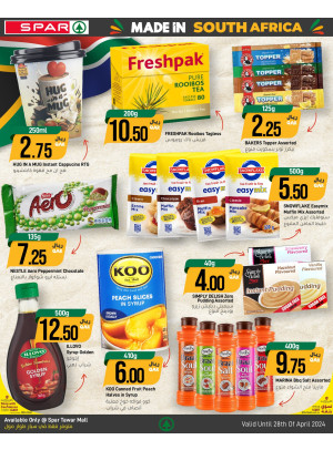 South Africa's Freedom Offers - Tawar Mall