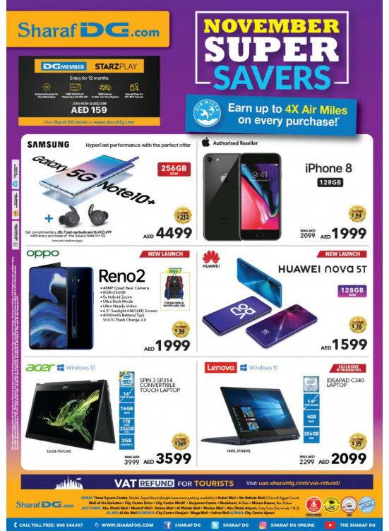 November Super Savers