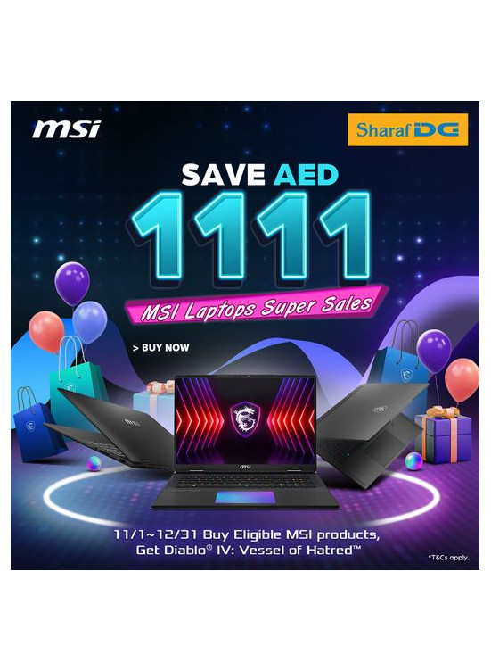 وفر 1111 درهم على أجهزة الكمبيوتر المحمولة