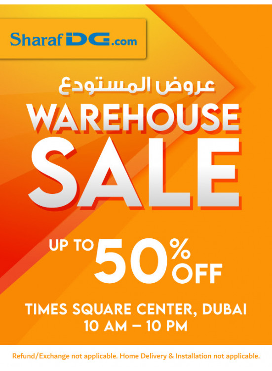 Warehouse Sale Times Square Center, Dubai from Sharaf DG until 9th