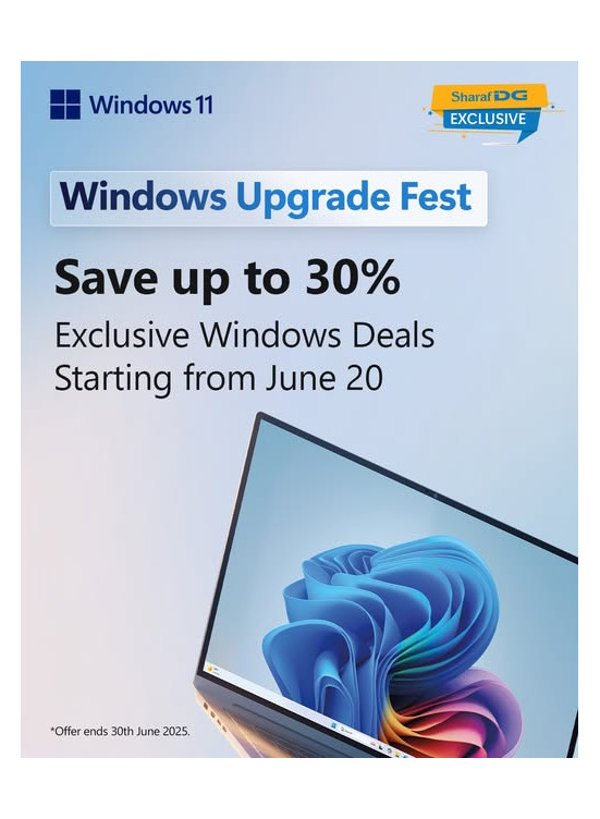 عروض حتى 30% على ويندوز 11
