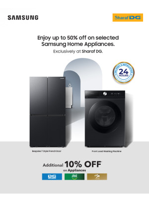 Enjoy Up To 50% OFF on Samsung Home Appliances