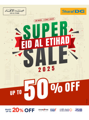 Eid Al Etihad Deals