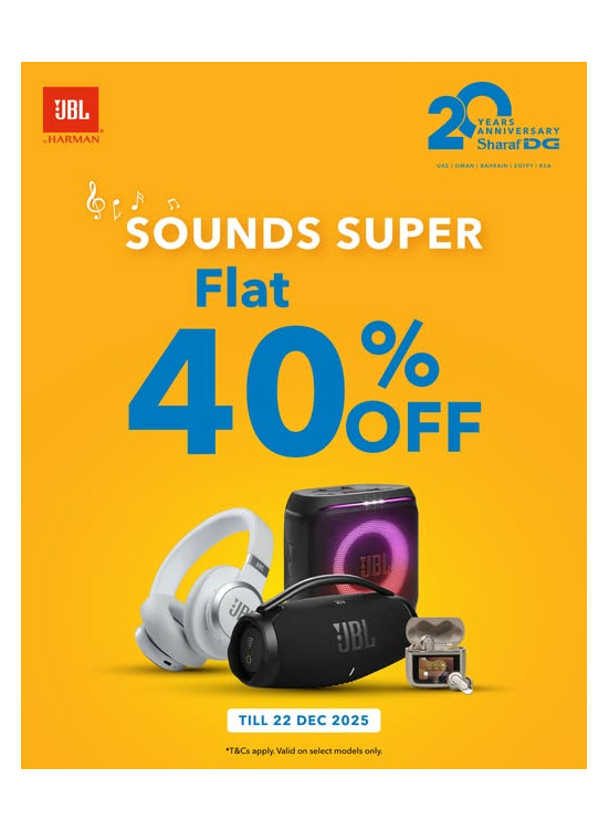 Sounds Super Flat Up To 40%