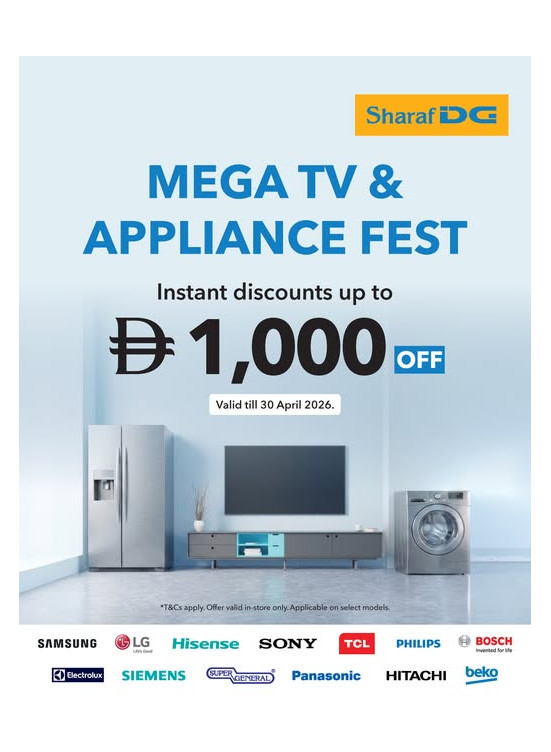 Mega Tv & Appliance Fest