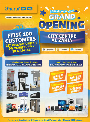 Grand Opening Deals - City Center Al Zahia, Sharjah
