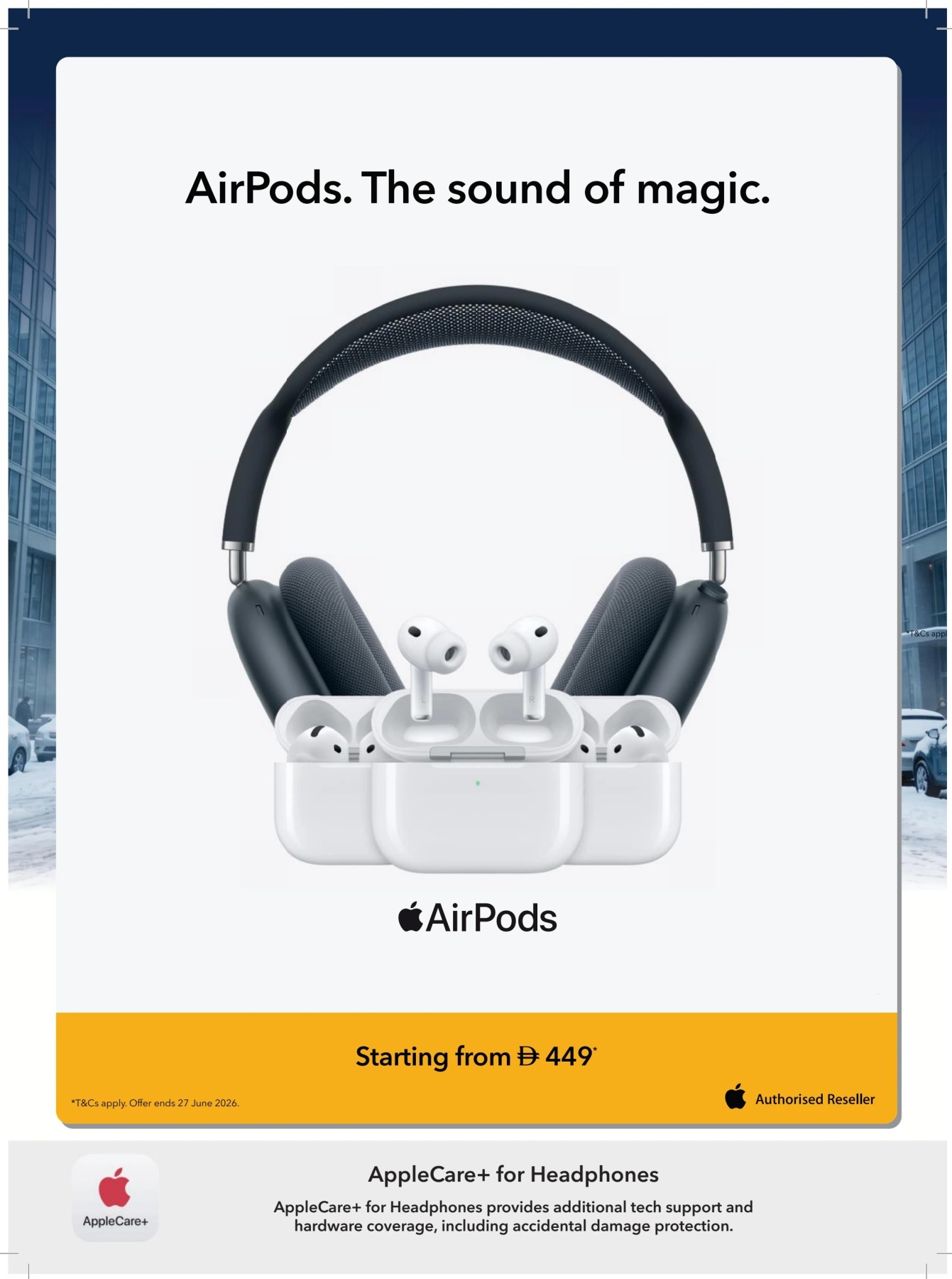 Apple AirPods offer at Sharaf DG