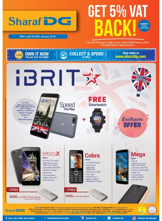 Huge Discounts on iBRIT Mobiles