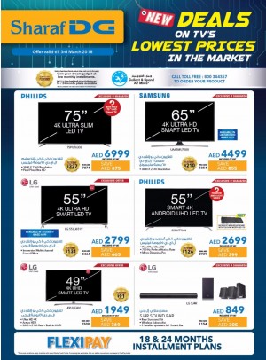 New Deals on TVs Lowest Prices in The Market
