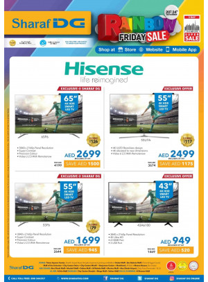 Amazing White Friday Sale on Hisense TVs 