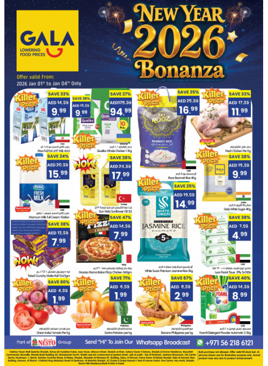 New Year 2026 Bonanza