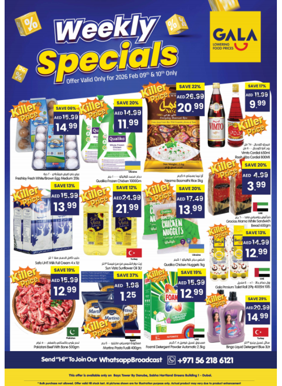 Weekly Specials - Dubai