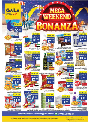 Mega Weekend Bonanza - Dubai