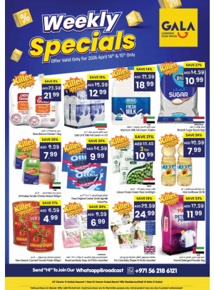 Weekly Specials Deal - Dubai