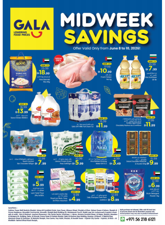 Midweek Savings