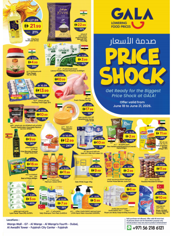 Price Shock - Dubai & Fujairah