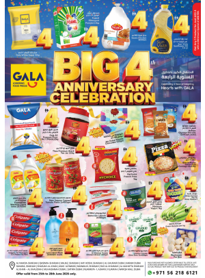 Big 4 Anniversary Celebration
