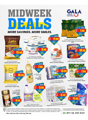 Midweek Deals