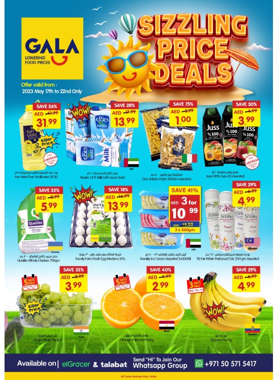 Big Deals Business Bay, Dubai from Gala Supermarket until 22nd May