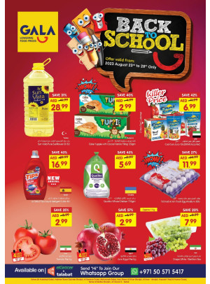 Back to School Deals - Sharjah & Dubai