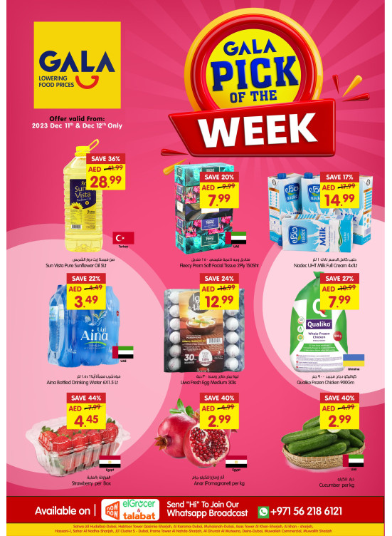 Pick of The Week - Dubai & Sharjah